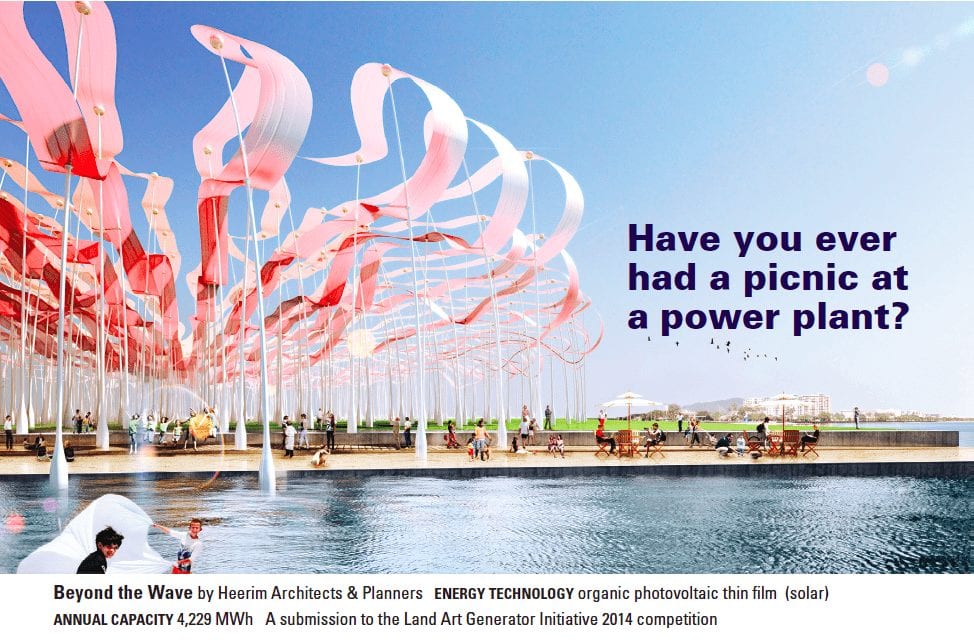 Have you ever had a picnic at a power station? Meet the Land Art Generator Initiative.